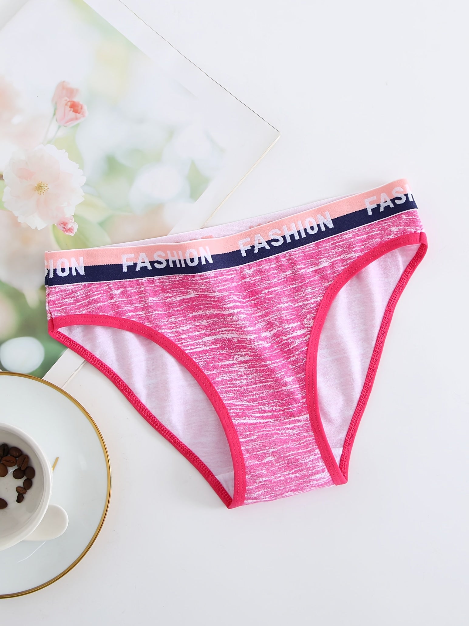 6pcs Cotton Sports Briefs Pack Women's Panties & Lingerie