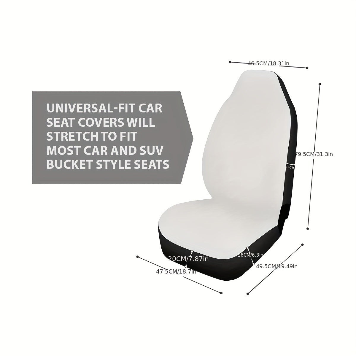 Kitten Print Car Seat Cover