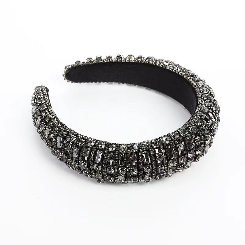 Baroque Style Crystal Headband Hair Accessories For Women