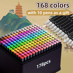 Dual Tip Marker Set for Artists