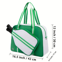 Pickleball Shoulder Bag Crossbody Bag for Rackets