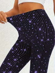 Women's Plus Glitter Dot High Rise Leggings