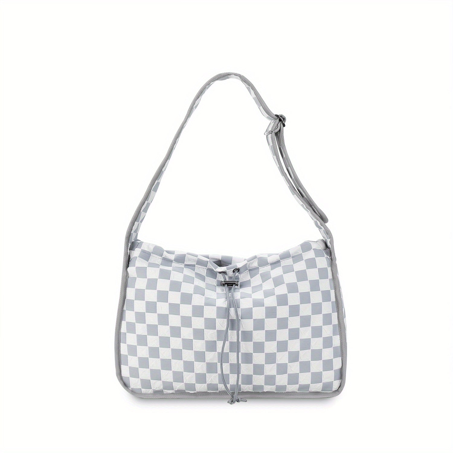 Waterproof Nylon Diaper Bag Plaid Large Capacity Mommy Bag