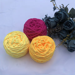 8mm Ice Yarn 100g Chunky Wool Yarn Ball
