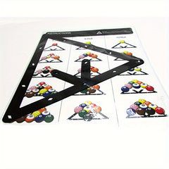 9 & 10 Balls Pool Rack - Durable Pool Table Rack