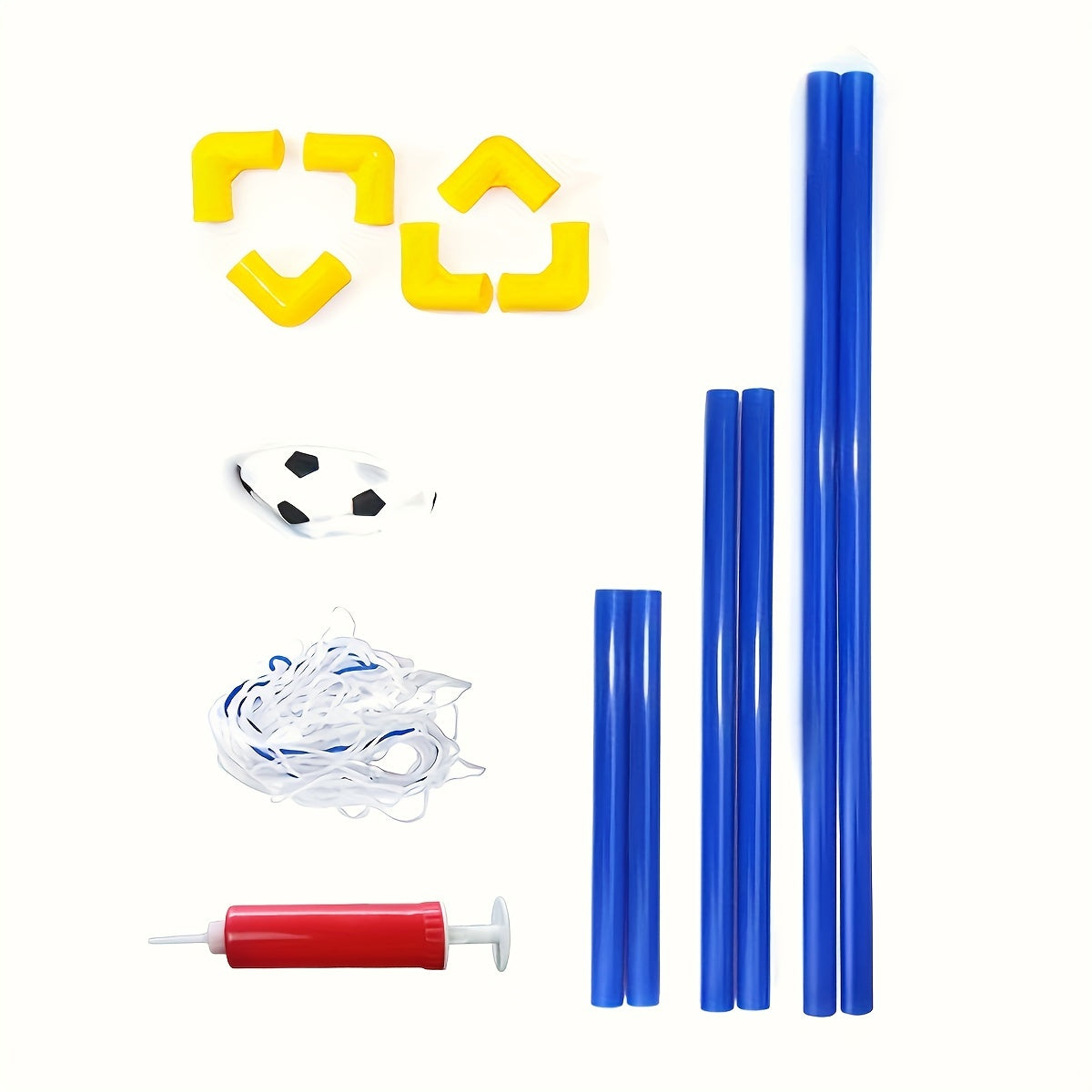 Mini Portable Football Soccer Goal Set Game Toy Funny Birthday Christmas Gift