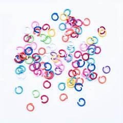 Mixed Alloy Open Ring Lobster Clasp Hook Ball Chain Jewelry Making DIY Finding