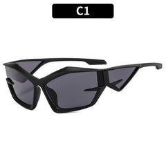 Cyberpunk Y2K Sunglasses Thick Frame Hip Hop Shades