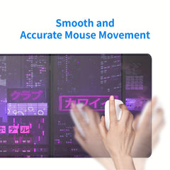 Cyber Vaporwave Gaming Mouse Pad XL Extended Large Mat Keyboard Stitched Edges