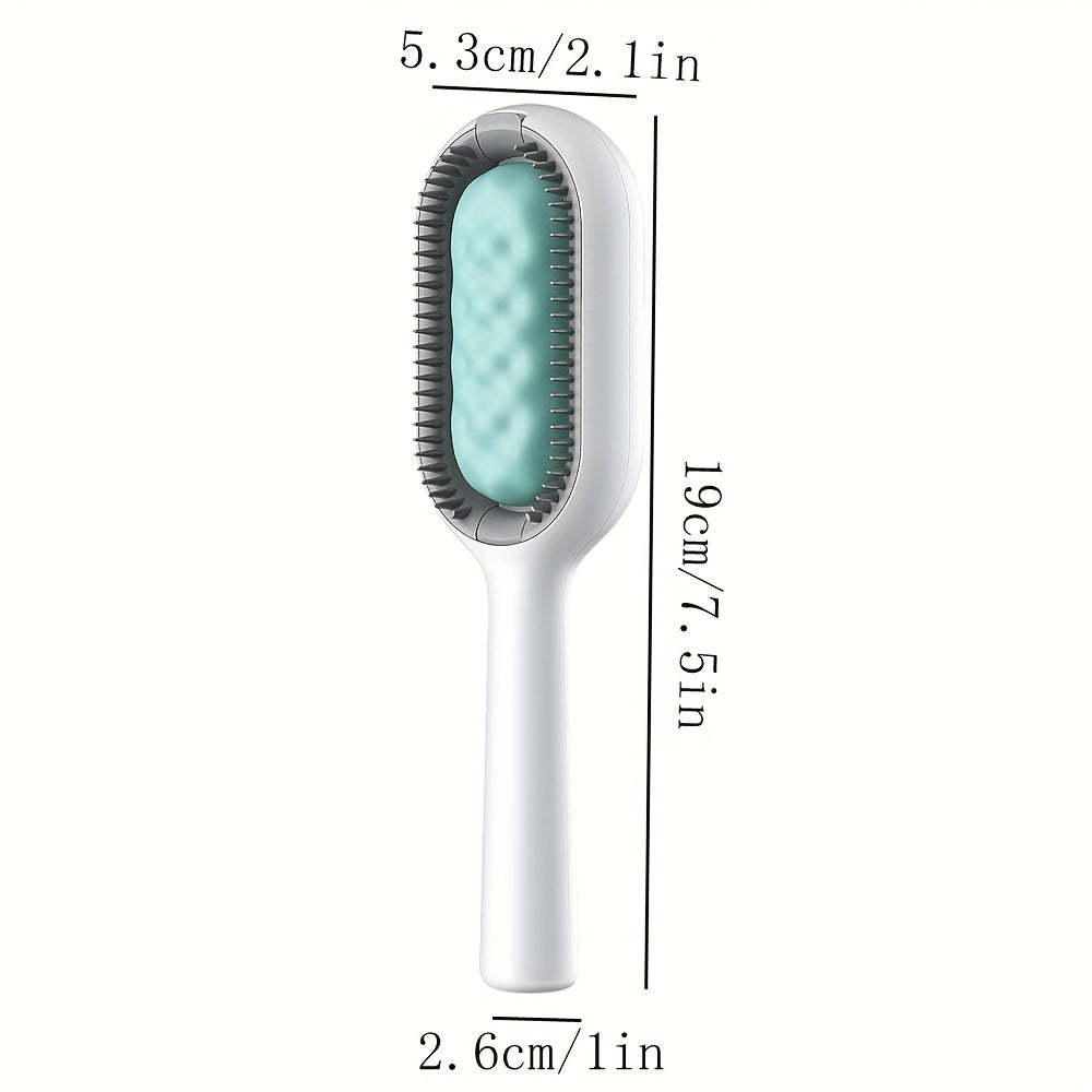 3-In-1 Cat Brushes: Grooming, Massager, Shedding Fur Remover
