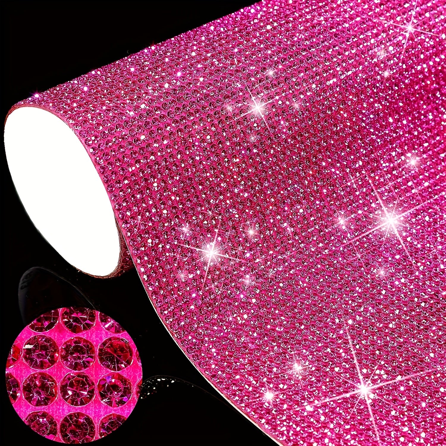 Crystal Drill Sticker DIY Self Adhesive Decoration