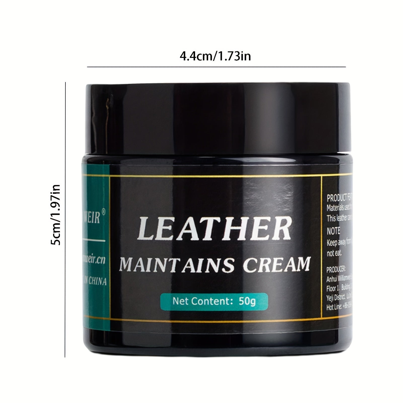 Leather Care Cream for Car Seats and Sofas
