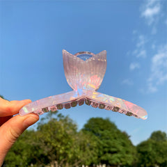 Mermaid Tail Hair Clip Fairy Back Head Hair Clip Women's Hair Accessory