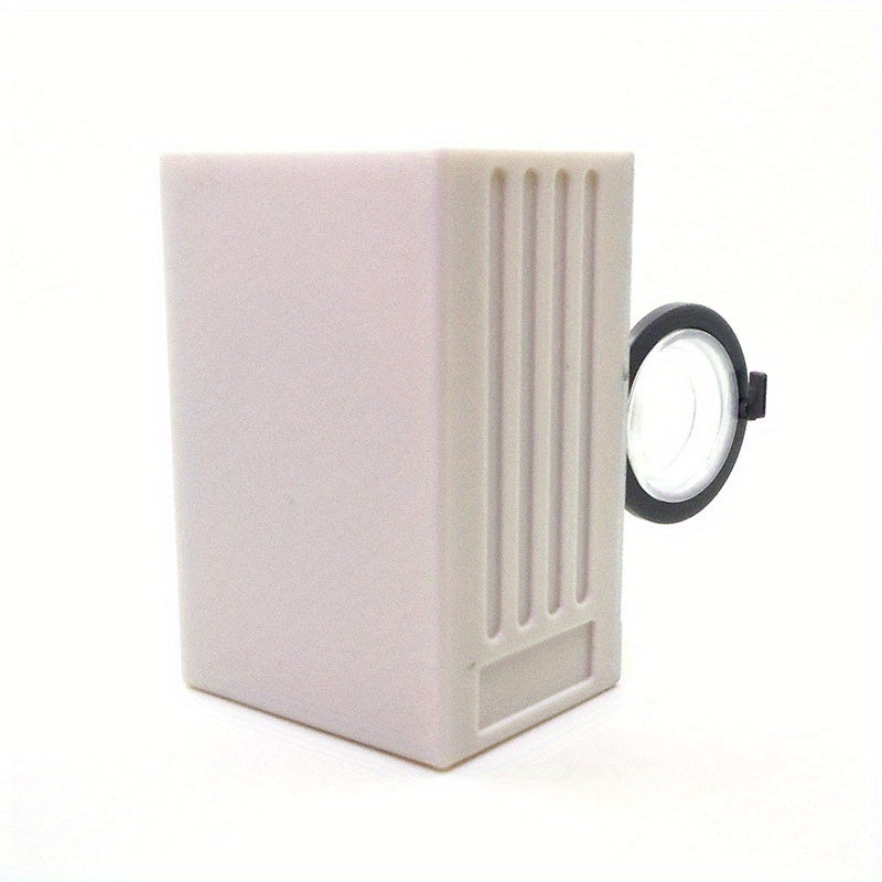 Mini Dollhouse Washing Machine Model Realistic Prop for Dollhouses