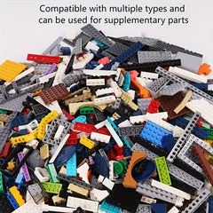 1000 pcs Building Blocks Set with Tech Keys & Unique Shapes