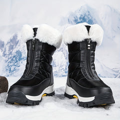 Women's Non-slip Snow Boots Thick Bottom Warm High Top Shoes