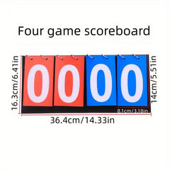 Classic 2-Digit & 4-Digit Scoreboard for Basketball & Football Table