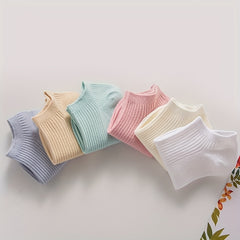 6 Pairs Soft & Lightweight Ankle Socks for Women