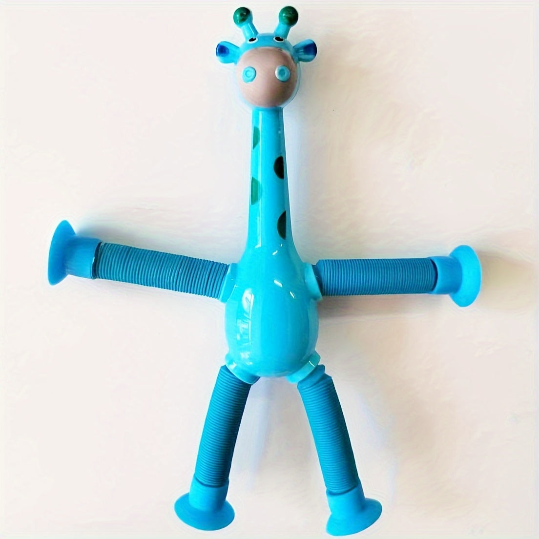 Telescopic Giraffe Suction Cup Doll Toy