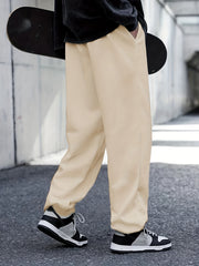 Cartoon Print Men's Sweatpants Casual Jogger Pants With Pockets