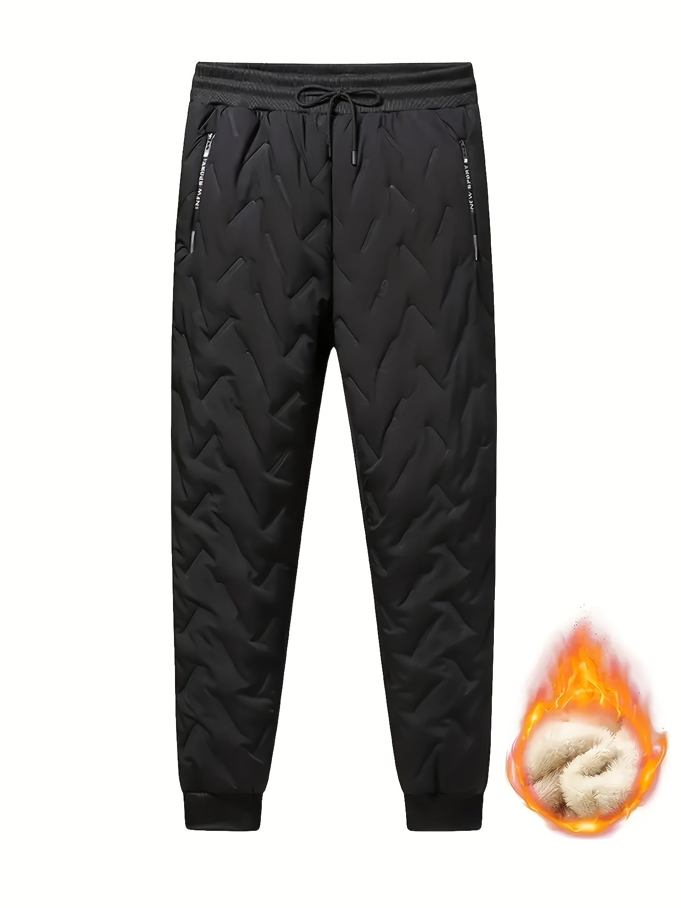 Men's Thermal Active Trousers for Winter Outdoor Activities