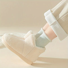 Plush Lined Socks Women's Mid Tube Stockings