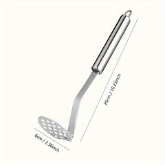 2pcs Stainless Steel Potato Fruit Press Manual Food Processing Tools