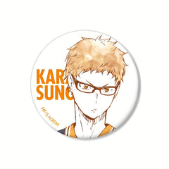 Game Cartoon Badges Character Figure Anime Pendant Decoration Tinplate Brooch