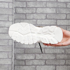 Women's Argyle Lace up Running Shoes Lightweight Sports Sneakers