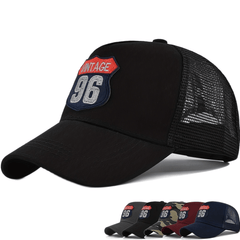 Casual Duck Embroidered Baseball Cap Mesh Sun Visor