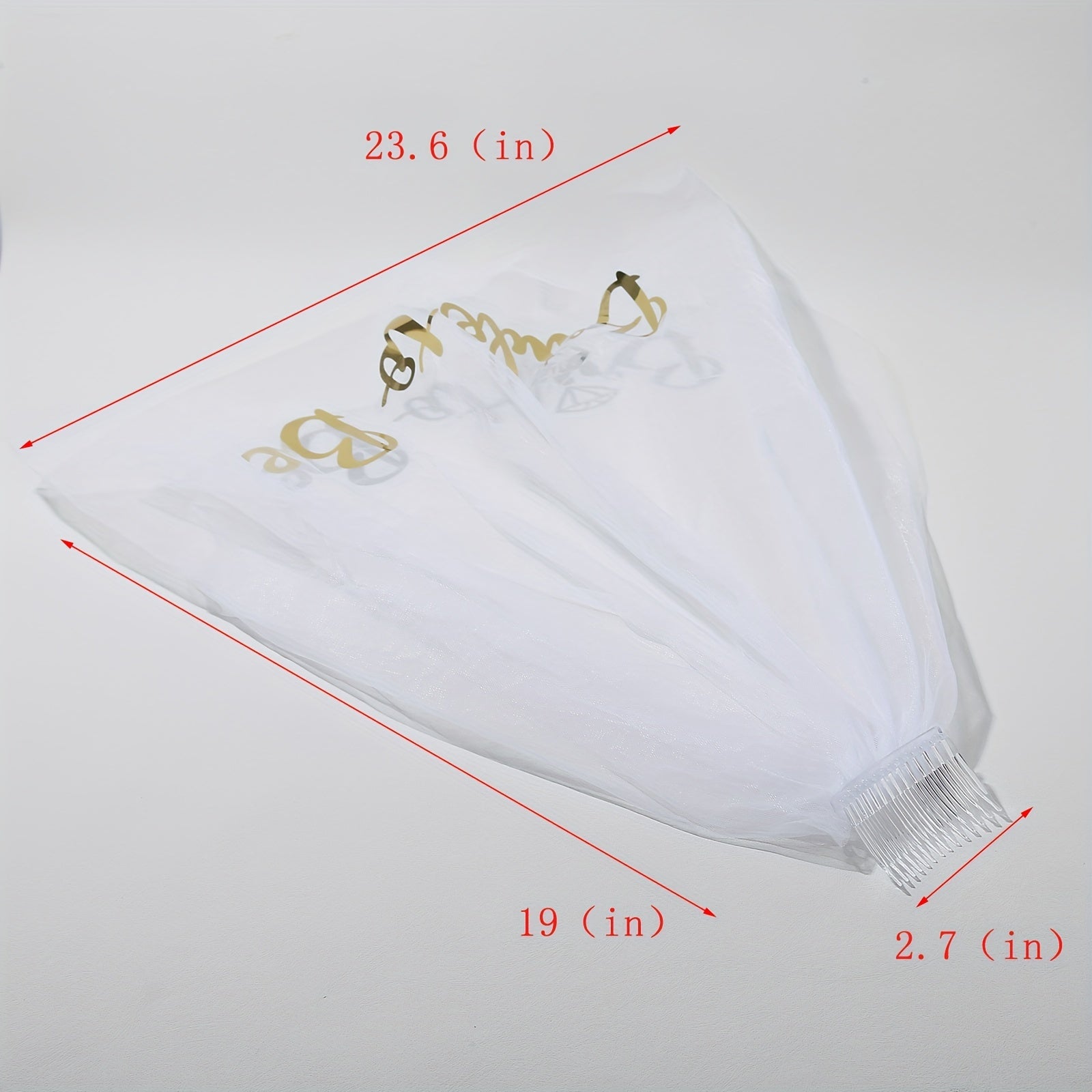 Bride To Be Veil Bachelorette Party Veil Wedding Accessories