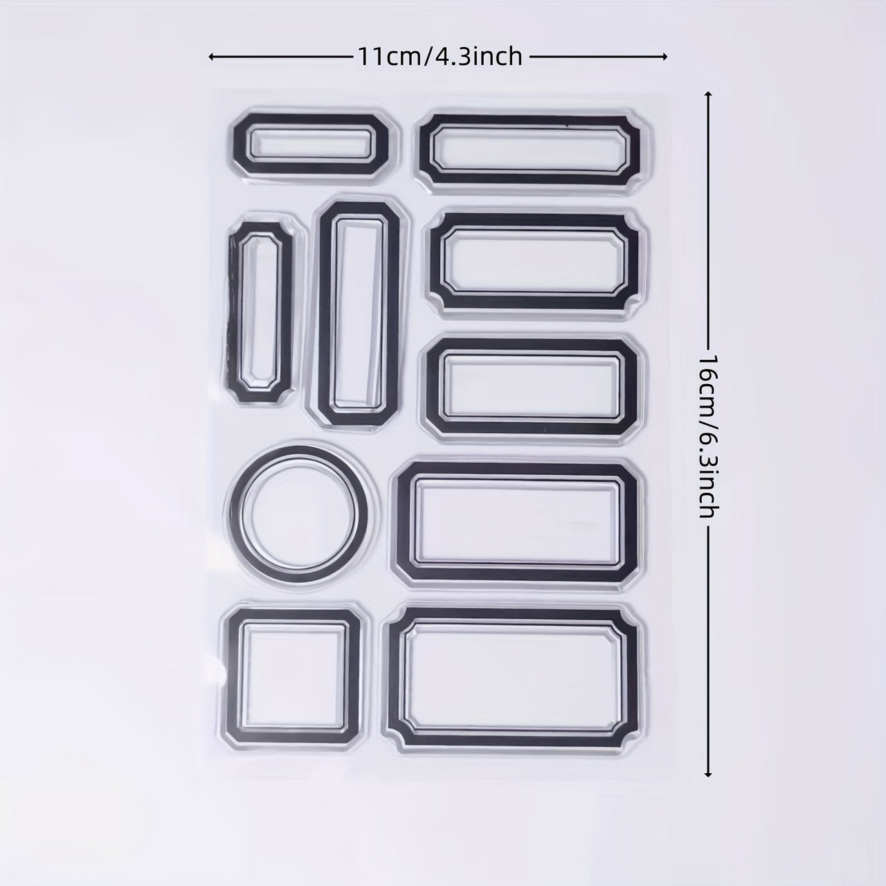 Blank Stamp for Holiday Decoration and DIY Crafts