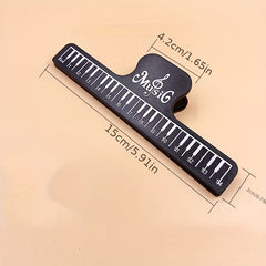 Music Book Clip Hands Page Holder for Musicians L Size