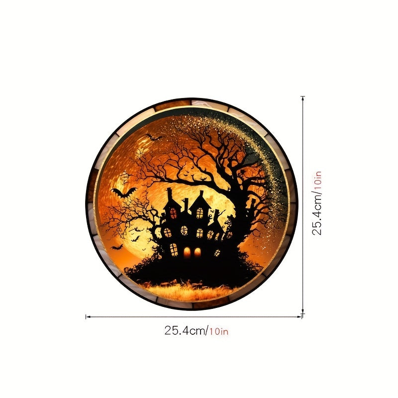 Halloween PVC Static Window Sticker Removable Holiday Decoration Film