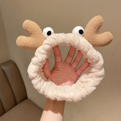 Crab Headband Funny Hair Accessories for Spa Makeup Skincare
