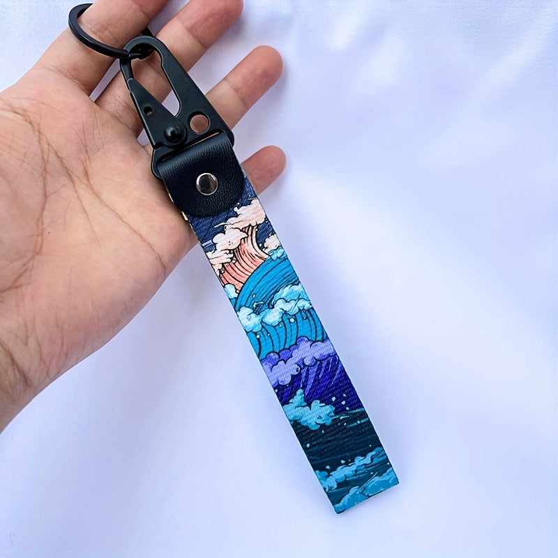 Summer Surf Keychain Car Motorcycle Backpack Zipper Decoration