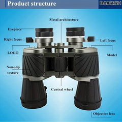 High Power Professional Binoculars Camping Telescope