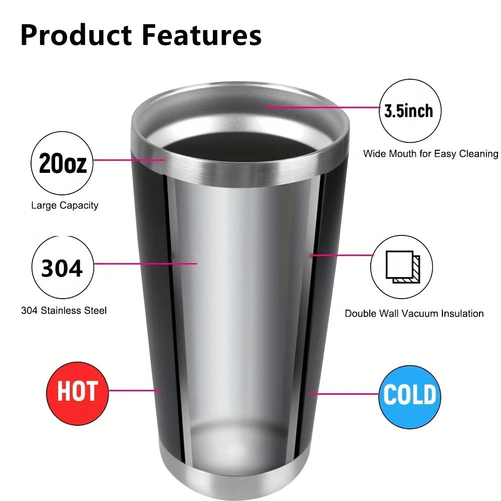 Dad Birthday & Christmas Gift 20oz Stainless Steel Coffee Cup