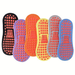 Breathable Non Slip Yoga Socks with Grips for Pilates Barre