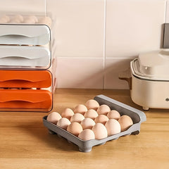 Refrigerator Egg Storage Box Double Layer Holder
