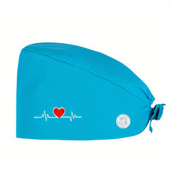 Women's Nurse Cap Scrub Caps Adjustable Elastic Work Hat
