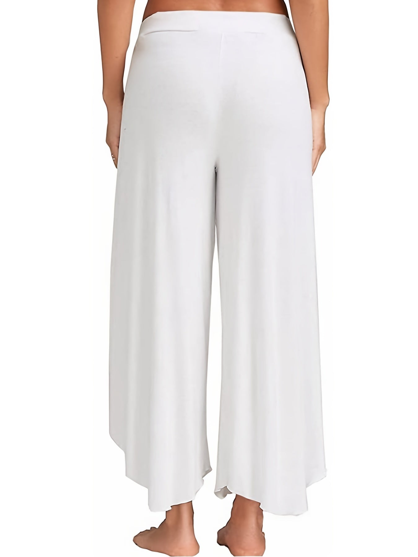  High Rise Wide Leg Pants