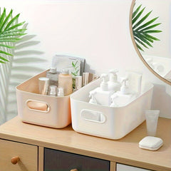Large Capacity Office Supplies Storage Box Plastic Storage