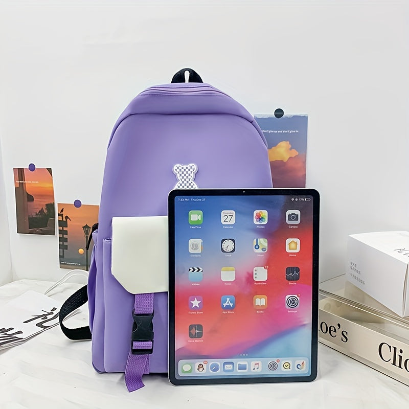 Large Capacity Backpack with Adjustable Strap