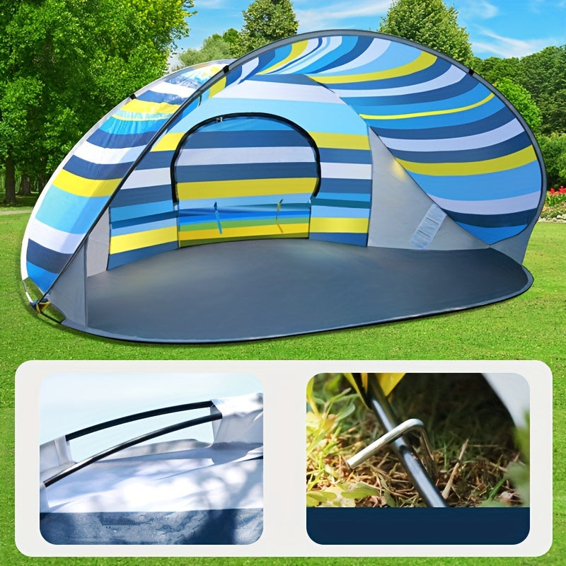 Beach UV Protection Tent Fully Automatic 2 second Quick Opening Bottomless Tent