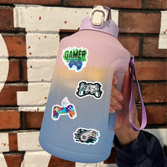 50pcs Game Console Doodle Waterproof Stickers Laptop Travel DIY Toys