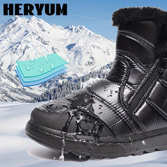 Women's Waterproof Non slip Medium Tube Snow Boots