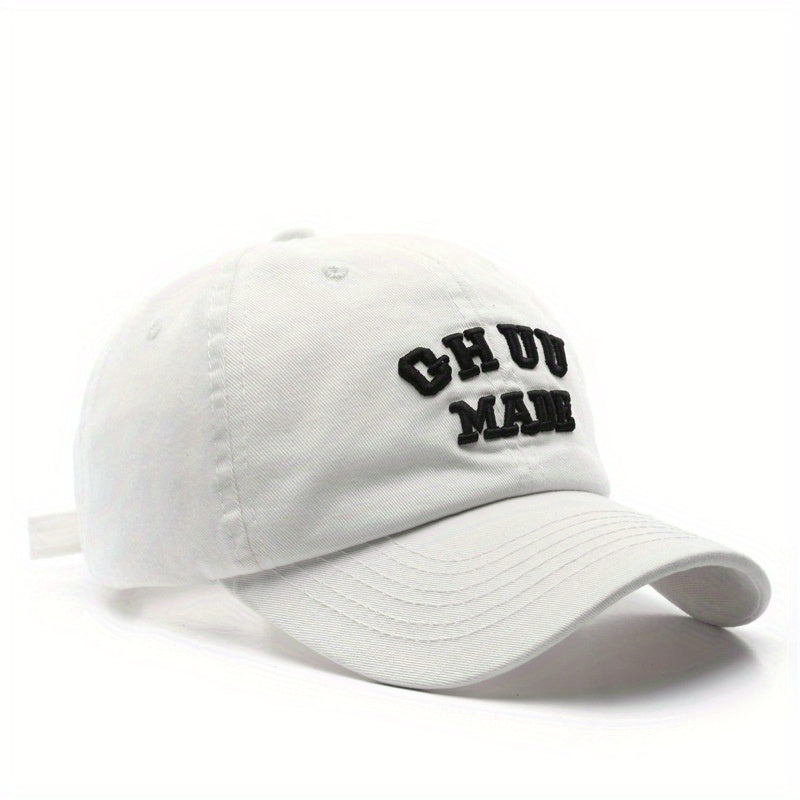Wide Eaves Baseball Cap for Men and Women