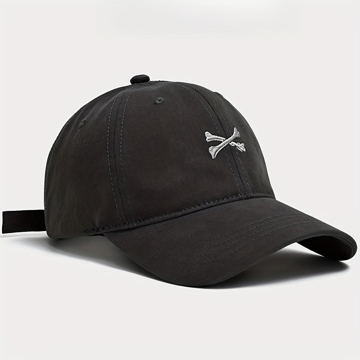 Bone Fork Embroidery Baseball Cap
