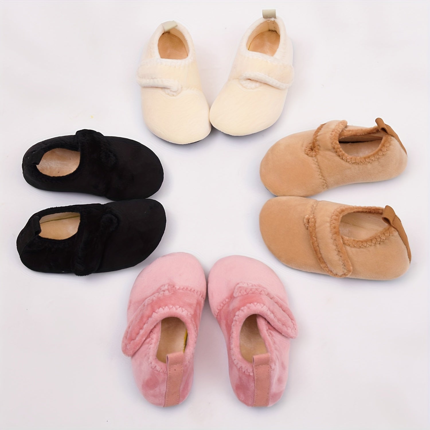 Kids' Cozy House Shoes Non-Slip Soft Bottom Indoor Walking Shoes